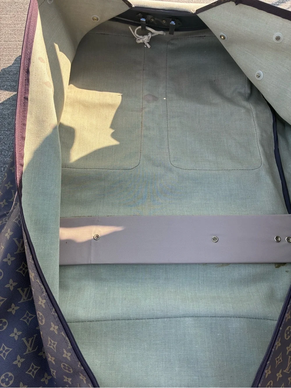 Louis Vuitton Brown Monogram Travel Garment Bag